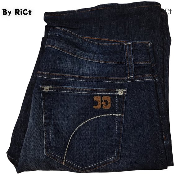 Joe's Honey Bootcut Women's Jeans Size 30x30 Mid rise Zip Stretch Blue Denim - Picture 13 of 13